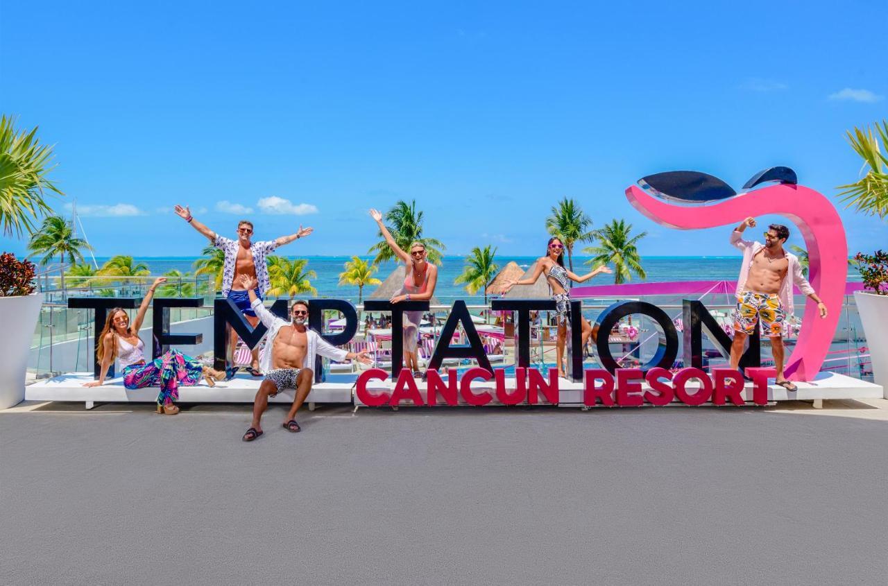 Temptation At The Tower Cancun Resort (Adults Only) Eksteriør billede