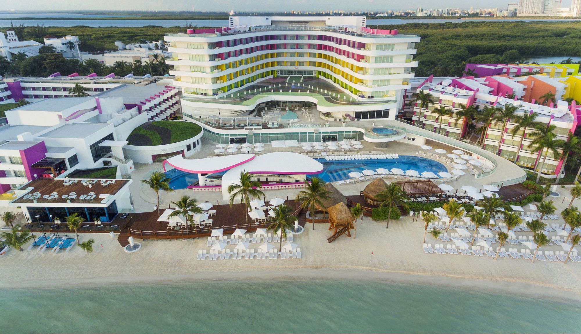 Temptation At The Tower Cancun Resort (Adults Only) Eksteriør billede